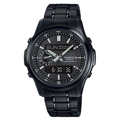 Pre-owned Casio International Warranty Lcw-m300db-1ajf Lineage Solar Radio Men's Watch