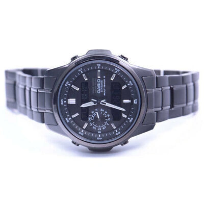 Pre-owned Casio International Warranty Lcw-m300db-1ajf Lineage Solar Radio Men's Watch