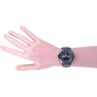 Pre-owned Casio International Warranty Lcw-m300db-1ajf Lineage Solar Radio Men's Watch