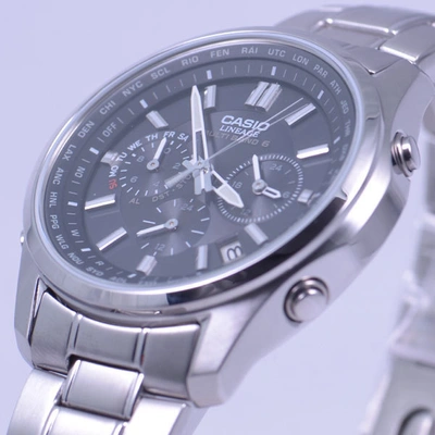 Pre-owned Casio International Warranty Liw-m610d-1ajf Lineage Multiband6 Men's Watch