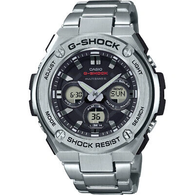 Pre-owned Casio International Warranty Gst-w310d-1ajf G-shock G-steel Radio Solar Men's Watch