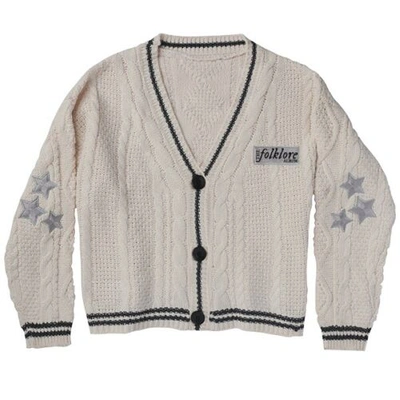 Pre-owned Taylor Swift Folklore Authentic Official The Cardigan - Brand Xs/s In Beige