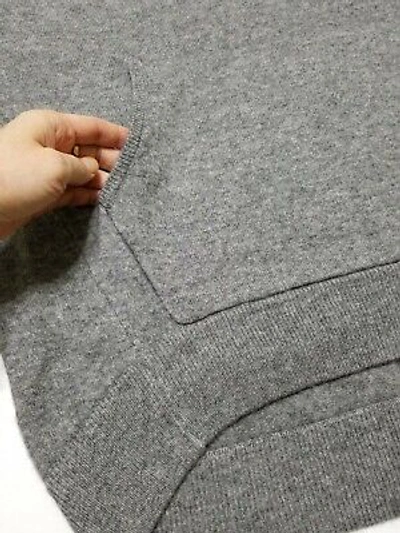 Pre-owned Skull Cashmere Boa Wool Cashmere Hoodie Sweater Dress, Grey Size Xs,s,m $391 In Mid Heather Grey