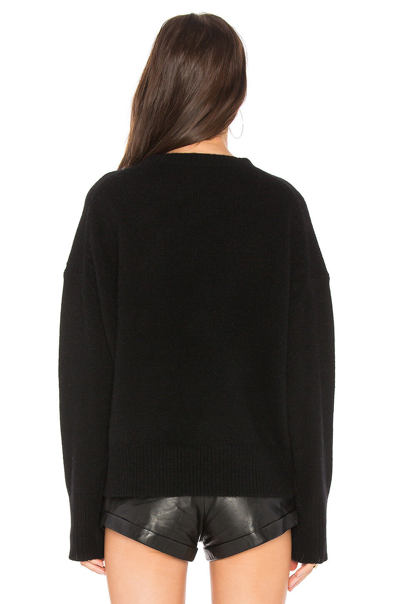 Pre-owned Skull Cashmere Rhen Babe Cashmere Sweater Black Size Xs, S, M $311