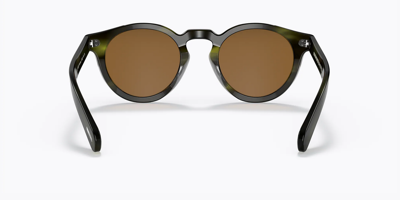 Pre-owned Oliver Peoples Brand 2022  Sunglasses Ov 5450su 168053 Martineaux Frame Italy In Brown