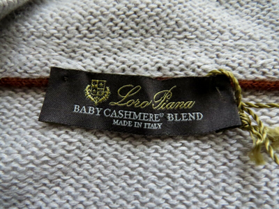 Pre-owned Loro Piana $2685  Silver Gray Baby Cashmere Bomber Jacket Hoodie 56 Euro 2xl