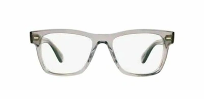 Pre-owned Oliver Peoples 0ov5393u Oliver 1132 Workman Grey Eyeglasses In Clear