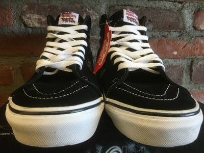 Pre-owned Vans Sk8-hi (iron Maiden 30th) Number Of The Beast Vn-0ts9im3 Multi Sizes $300 In Black