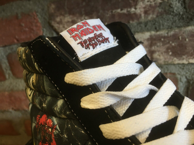 Pre-owned Vans Sk8-hi (iron Maiden 30th) Number Of The Beast Vn-0ts9im3 Multi Sizes $300 In Black