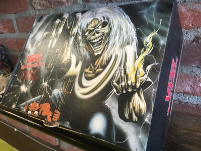 Pre-owned Vans Sk8-hi (iron Maiden 30th) Number Of The Beast Vn-0ts9im3 Multi Sizes $300 In Black