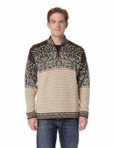 Pre-owned Invisible World Men's Pure Alpaca Zip-front Pullover Sweater Max In Multicolored