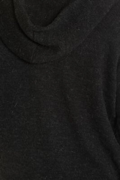 Pre-owned Invisible World Men's Hoodie 100% Alpaca Wool Sweater Zip Up W Pockets In Multicolor