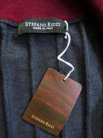 Pre-owned Stefano Ricci $5495 Loro Piana Desert 100% Cashmere Rain Storm System Coat Overcoat 54 Euro Xl In Gray