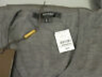 Pre-owned Gucci $695 Authentic  Buttoned Mens Silk Sweater Top L Gray 260483 1377