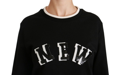 Pre-owned Rinascimento #dgmillennials It42 Dolce & Gabbana Sweater Black Rinascimento Dgmillennials It42/ Us8/ M Rrp $2400