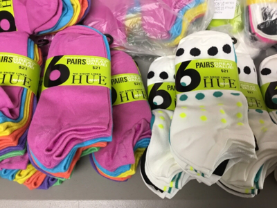 Pre-owned Hue Bulk Wholesale 80 Packs Of 6 Pair  No Show Liner Socks Multi Retail $1680.00 In Multicolor