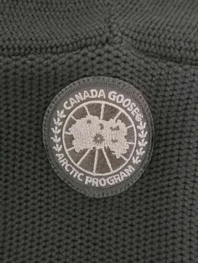 Pre-owned Canada Goose Auth  Black Label Black Aleza Merino Sweater Ladies Medium