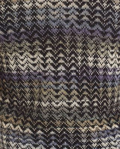 Pre-owned Invisible World Women's 100% Alpaca Wool Cardigan Open Zip Up Sweater Noelle In Multicolor