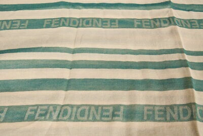 Pre-owned Fendi Scarf Scarves Foulard Cotton Man Yellows Fxs291j0a F0rp6 Sz.u Make Offer