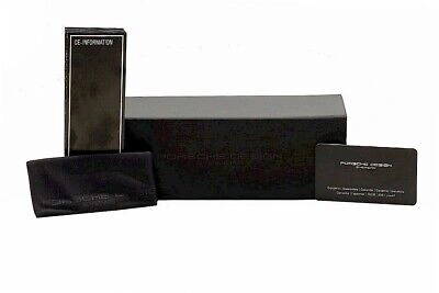 Pre-owned Porsche Design P'8478 P8478 P White Pilot Sunglasses 66mm W/extra Lenses In Gray