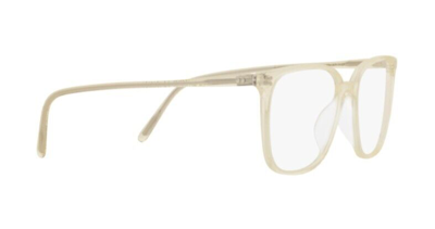 Pre-owned Oliver Peoples 0ov5374u Coren 1692 Pale Citrine Light Brown Unisex Eyeglasses In Clear