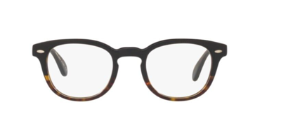 Pre-owned Oliver Peoples 0ov5036s Sheldrake Sun 1722sb Black/blue Light Filter Eyeglasses