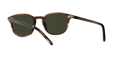 Pre-owned Oliver Peoples 0ov5219s Fairmont Sun 1724p1 Brown/g-15 Polar Men's Sunglasses
