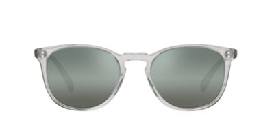 Pre-owned Oliver Peoples 0ov5298su Finley Esq. Sun 166941 Black Diamond Unisex Sunglasses In Steal