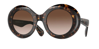 OLIVER PEOPLES Pre-owned 0ov5478su Dejeanne 100913 362 Havana/mink Gradient Sunglasses