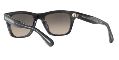 Pre-owned Oliver Peoples 0ov5393su Oliver Sun 166132 Grey Gradient 51mm Men's Sunglasses In Shale Gradient
