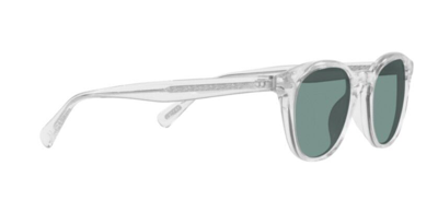 Pre-owned Oliver Peoples 0ov5454su Desmon Sun 1101p1 Crystal Clear/teal Polar Sunglasses