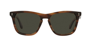Pre-owned Oliver Peoples 0ov5449su Lynes Sun 1724p1 Tuscany Tortoise Brown/g-15 Sunglasses In G-15 Polar