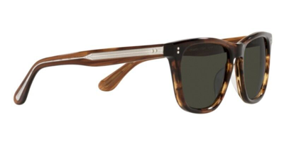 Pre-owned Oliver Peoples 0ov5449su Lynes Sun 1724p1 Tuscany Tortoise Brown/g-15 Sunglasses In G-15 Polar