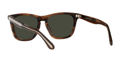 Pre-owned Oliver Peoples 0ov5449su Lynes Sun 1724p1 Tuscany Tortoise Brown/g-15 Sunglasses In G-15 Polar