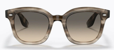 Pre-owned Oliver Peoples 0ov 5472su Filu' 171832 Taupe Smoke/shale Gradient Sunglasses