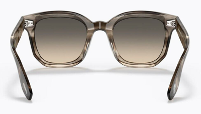 Pre-owned Oliver Peoples 0ov 5472su Filu' 171832 Taupe Smoke/shale Gradient Sunglasses
