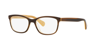 Pre-owned Oliver Peoples 0ov 5194 Follies 1281 Tortoise Cream Brown Eyeglasses In Clear