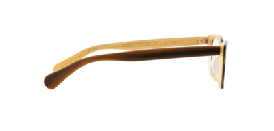 Pre-owned Oliver Peoples 0ov 5194 Follies 1281 Tortoise Cream Brown Eyeglasses In Clear