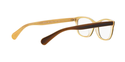 Pre-owned Oliver Peoples 0ov 5194 Follies 1281 Tortoise Cream Brown Eyeglasses In Clear