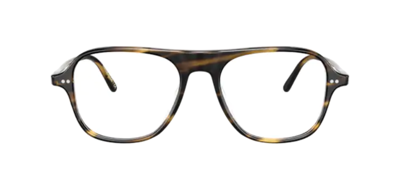 Pre-owned Oliver Peoples 0ov 5439u Nilos 1003 Cocobolo Square Unisex Eyeglasses In Clear
