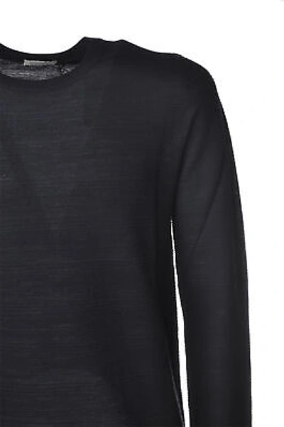 Pre-owned Paolo Pecora - Knitwear-sweaters - Man - Blue - 6490919i190743 In See The Description Below