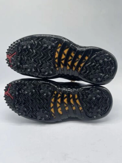 Pre-owned Jordan 12 Low Golf Taxi 2022 Dh4120-100 Sizes 7.5-15 In Yellow