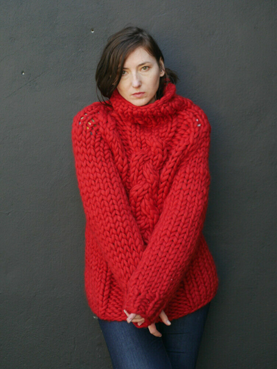 Pre-owned Panapufa Organic Chunky Knit Sweater Short Jumper Cardigan 100% Bio Merino Wool Us In Sand