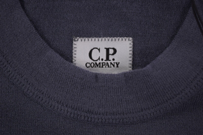 Pre-owned C.p. Company C.p. (cp) Company Lightweight Merino Wool Sweater Size 52 L In Solid Gray