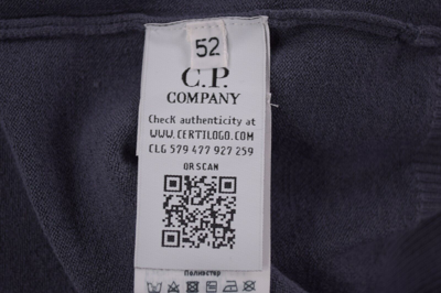 Pre-owned C.p. Company C.p. (cp) Company Lightweight Merino Wool Sweater Size 52 L In Solid Gray
