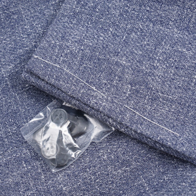 Pre-owned Luigi Borrelli Woven Slate Blue And White Melange Sport Coat 40r (eu 50)