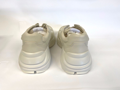 Pre-owned Gucci Rhython Evolution Sneaker Shooting Stars In Beige