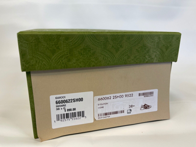 Pre-owned Gucci Rhython Evolution Sneaker Shooting Stars In Beige