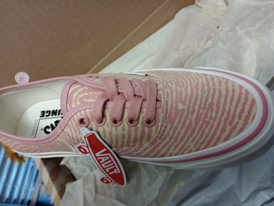 Pre-owned Vans Vault Og Authentic Lx Salehe Bembury Spunge Peppercorn Size 8 Rare In Hand In Pink