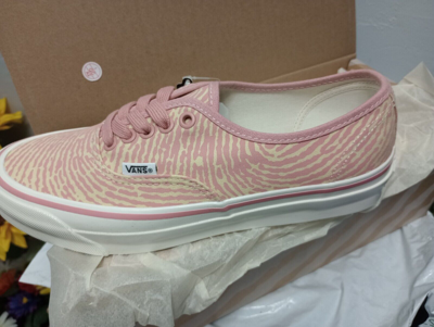 Pre-owned Vans Vault Og Authentic Lx Salehe Bembury Spunge Peppercorn Size 8 Rare In Hand In Pink